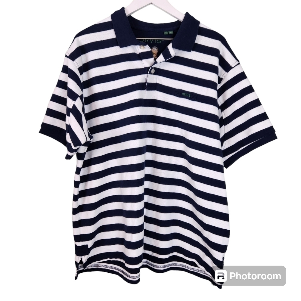Orvis Cotton Fly Fishing short Sleeve Polo Shirt
